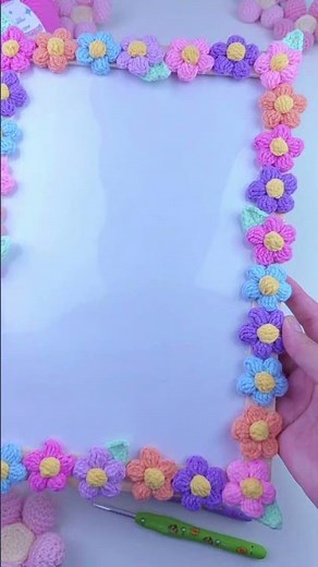 Moldura de Quadro com Flores