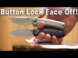 Kershaw Kindred an Zero Tolerance 0044 Button Lock Comparison Knife Review