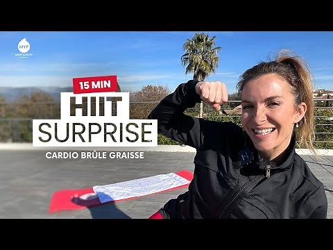 💥 HIIT Surprise - Cardio Perdre 10 kilos de graisses - Jessica Mellet - Move Your Fit