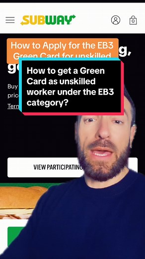 EB3 Unskilled Worker Visa: Requirements and Process Explained