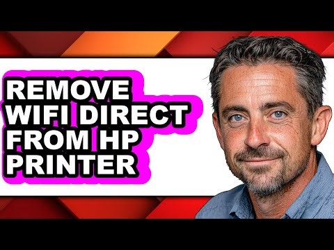 How to Remove Wifi Direct from Hp Printer (only Way)