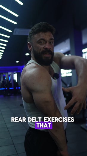 Ben Hayman | Online Fitness Coach on Instagram: "Want 3D Shoulders that fill your shelves?! Here are my two favourite exercise variations. 1. Cable Rear delt fly 2. Machine Delt Fly Give these a go in your next work out! Drop what favourite shoulder exercises below. #tutorial #gym #training #coaching #delt"