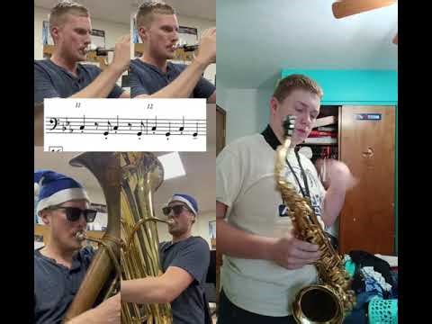 I am playing Darklands March w/ ‪@mr.kniclsmusicclass‬ #band #saxophone #darklandsmarch