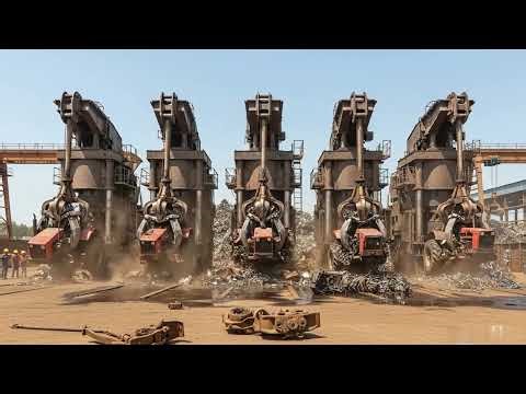old rust tractor recycling unbelievable \\ rust tractor - recycling