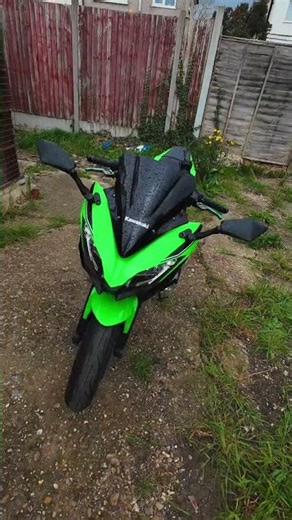 Here comes the Ninja 🥷 #kawasaki #kawasakininja #ninja650 #bikelife