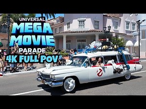 🎬 Universal’s Mega Movie Parade 2025 | FULL POV in Stunning 4K