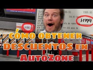 como conseguir descuentos en autozone