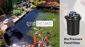 SUNSUN Eco-Friendly Aquarium Filter Range CPF-2500 to CPF-30000 for Fish Tank and Koi Pond Water Filtration