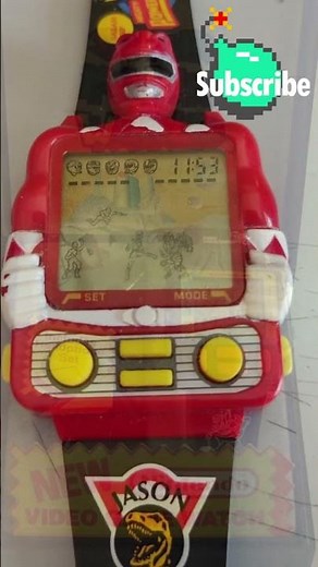 90's Neslsonic Game Watches ~ #retrogaming #retrogames #gaming #gamingshorts #mmpr #powerrangers