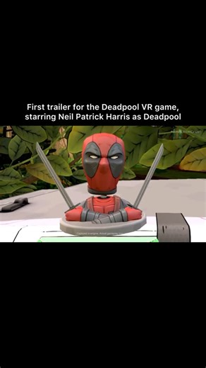 ComicBook.com on Instagram: "First trailer for the Deadpool VR game, starring Neil Patrick Harris as Deadpool."