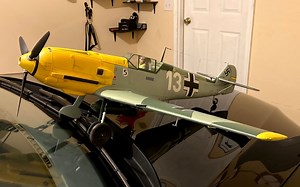 遥控飞机/航模 德国 二战 Bf109 战斗机