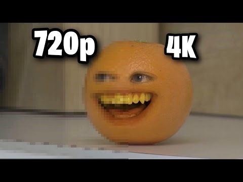 Annoying Orange- 4K REMASTERED VS 720p ORIGINAL- Por EmilioX