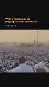 2.5M views · 178K reactions | This clip is from Hajj 2012, when 3.16...