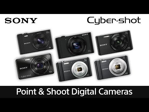 Sony Cybershot : Range of pocket friendly Point & Shoot Cameras