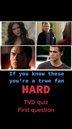I have many more but the sound was to short, comment for a pt.2 and your score! #tvd #damonsalvatore #katherinepierce #lizforbes #thevampirediaries #tvdquiz #foryoupage