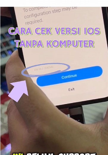 Tutorial Lengkap Cara Cek IOS iPhone