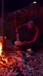 First attempt at home-based, quickest way of testing #bushcraft #survival #primitivetechnology