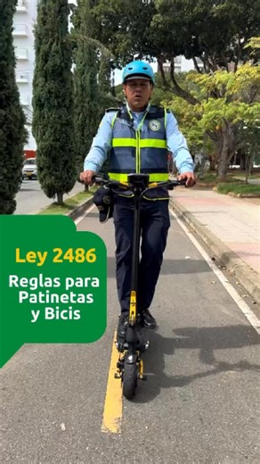 Tránsito de Bucaramanga on Instagram: "La movilidad cambia y las normas también 🚦 La Ley 2486 de 2025 regula el uso de bicis eléctricas, monopatines y scooters. ¡Infórmate y muévete seguro! 🛹"