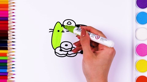 Learning Colors Through Fun Drawings for Kids