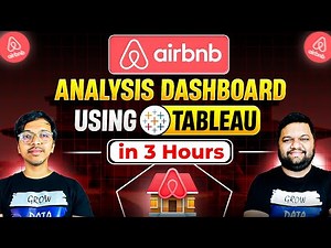 How to Build a STUNNING Dashboard in Tableau 🔥 For Airbnb | Complete Tutorial | End-To-End Project