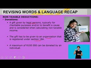 Maths Literacy Grade 12 Personal Income and Tax Introduction Video 2 Segment 3