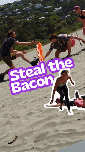 Pocket Party on Instagram: "This is how to play the classic physical game 'Steal the Bacon' 🥓 For detailed instructions and over 100 more free games like this get our app Pocket Party. Link in our bio 👆 #fungames #games #partygames #StealTheBacon #gameideas"