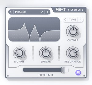 【無料】モーフィング・フィルタープラグイン、Minimal Audio「Rift filter lite」(通常＄49)が無償配布開始！ | Computer Music Japan