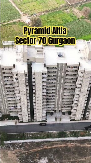Gurgaon Society X-Ray View 🛰️ Pyramid Altia Sector 70 Full Layout from Sky 🚁
