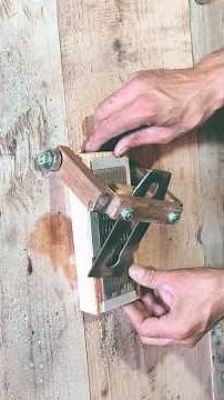 Jig Sharpening Hand planer Blades | How to make sharpening planner blade #woodworking