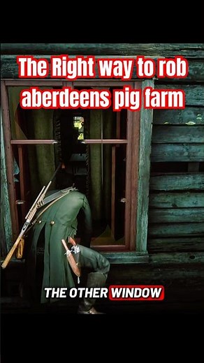 The right way to rob Aberdeen’s Pig Farm in RDR2 #rdr2 #arthurmorgan #reddeadredemption2