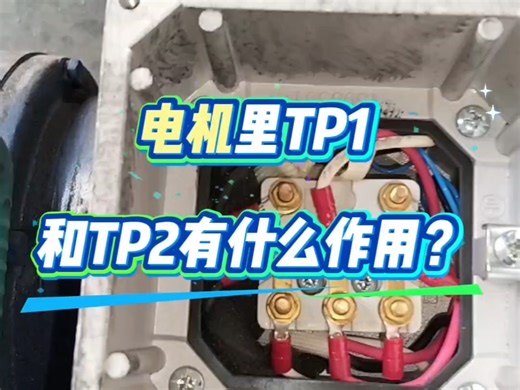 第144集｜电机里TP1和TP2有什么作用？#电工知识#亳州电工电路@亳州电工电路