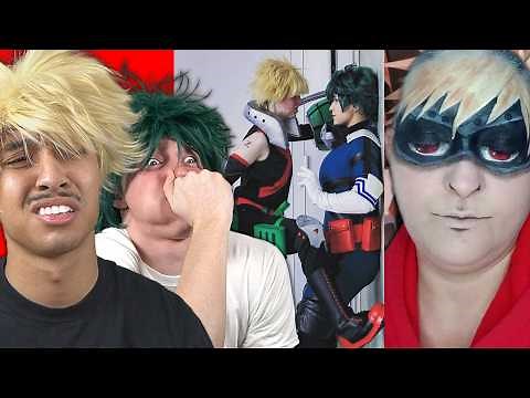 MHA Voice Actors React to The Most Cringe Anime Shorts