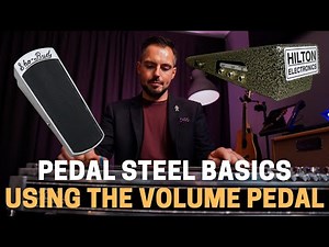 Beginners PEDAL STEEL GUITAR - Video 7 - Using The Volume Pedal