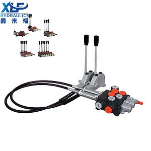 [Hot Item] Manual P40 Series 1-7 Spool Valve Hydraulic Multi-Channel Two Way Control Valve for Tractors Solenoid Control Valves