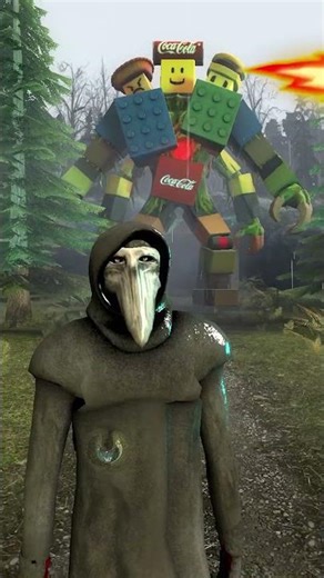 SCP 049 Vs. LEGO FINAL BOSS #shorts