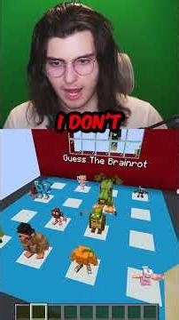 Can You Guess The Brainrot In #minecraft
