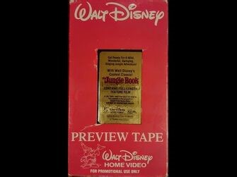 Opening to The Jungle Book 1991 VHS (Demo Tape)