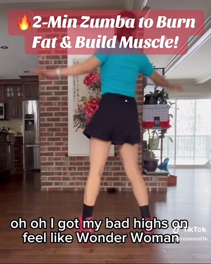 🔥 2-Min Zumba to Burn Fat & Build Muscle! This beginner-friendly routine with the viral song Salt will have your heart racing (literally in muscle-building mode 💪). Fun, easy, and super effective—do it 5x a day and watch your body transform! Save this and dance your way to a fitter you! 💃✨ 🎵 Song: Salt ✨ Difficulty: Beginner-friendly #10MinWorkout #ZumbaForBeginners #BurnFatBuildMuscle #HomeWorkoutRoutine #DanceToFit #ZumbaChallenge #SaltWorkout #FitnessGoals #creatorsearchinsights