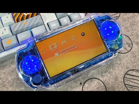 PSP 3000 Housing & LED Installation Montage