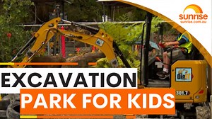 66K views · 566 reactions | LITTLE KIDS AND BIG MACHINES  The Gold Coast Park letting kids jump on the controls of excavators and wrecking balls. WATCH SUNRISE FOR MORE | @7plus ☀️ | Sunrise | Facebook