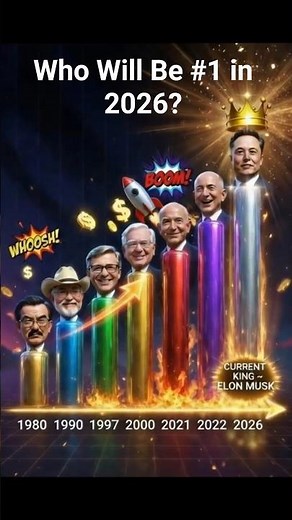 Richest Person Every Year 1980-2026! 💰 Who Tops 2026?