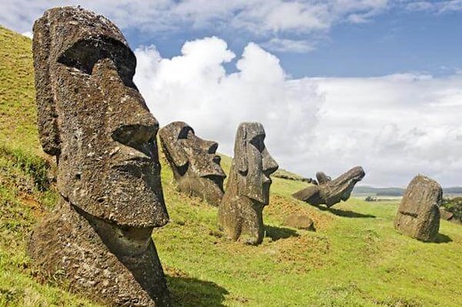 Origen de las Estatuas de la Isla de Pascua y su construcción |