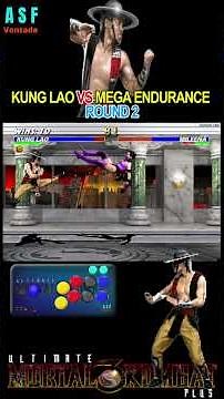 KUNG LAO VS MEGA ENDURANCE ROUND 2 UMK3 PLUS #umk3 #mortalkombat3ultimate #arcade #retrogames
