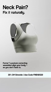 Smart design, natural results. Take control of your posture with...