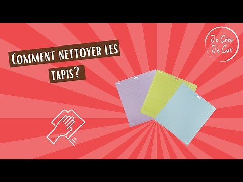 Comment nettoyer les tapis Cricut?