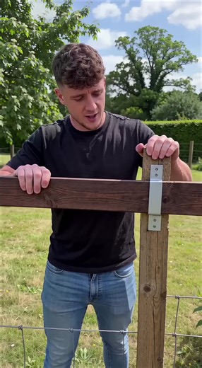 10 Galvanized Fence Post Brackets for Endless Stability