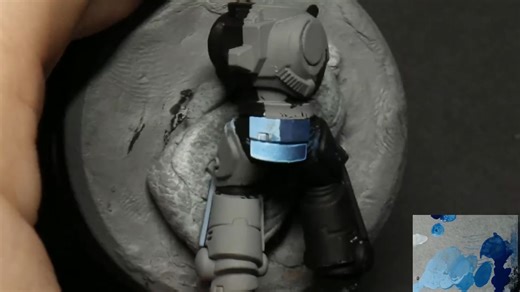 [双语字幕] 混色过渡基础，实时过渡，以蓝色装甲为例 phoenix基础教学 Blending basics, real time transitions