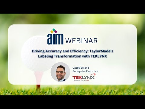 Driving Accuracy and Efficiency TaylorMade's Labeling Transformation with TEKLYNX Webinar