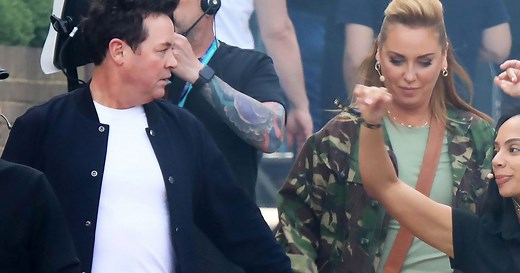 Josie Gibson says she's 'in love' as she holds hands with Stephen Mulhern