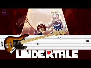 Undertale - Hopes And Dreams & Save The World [Bass Tabs Tutorial]